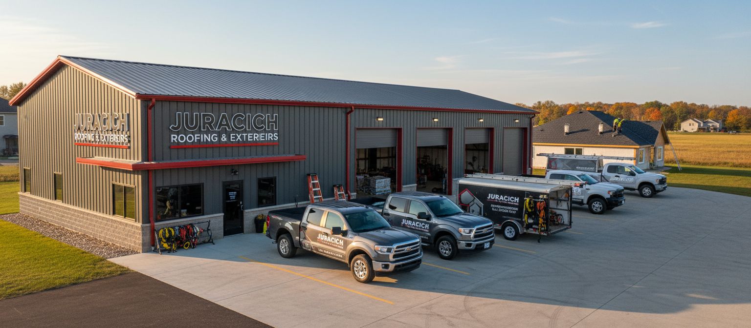 Juracich Roofing - Complete facility and fleet rendering
