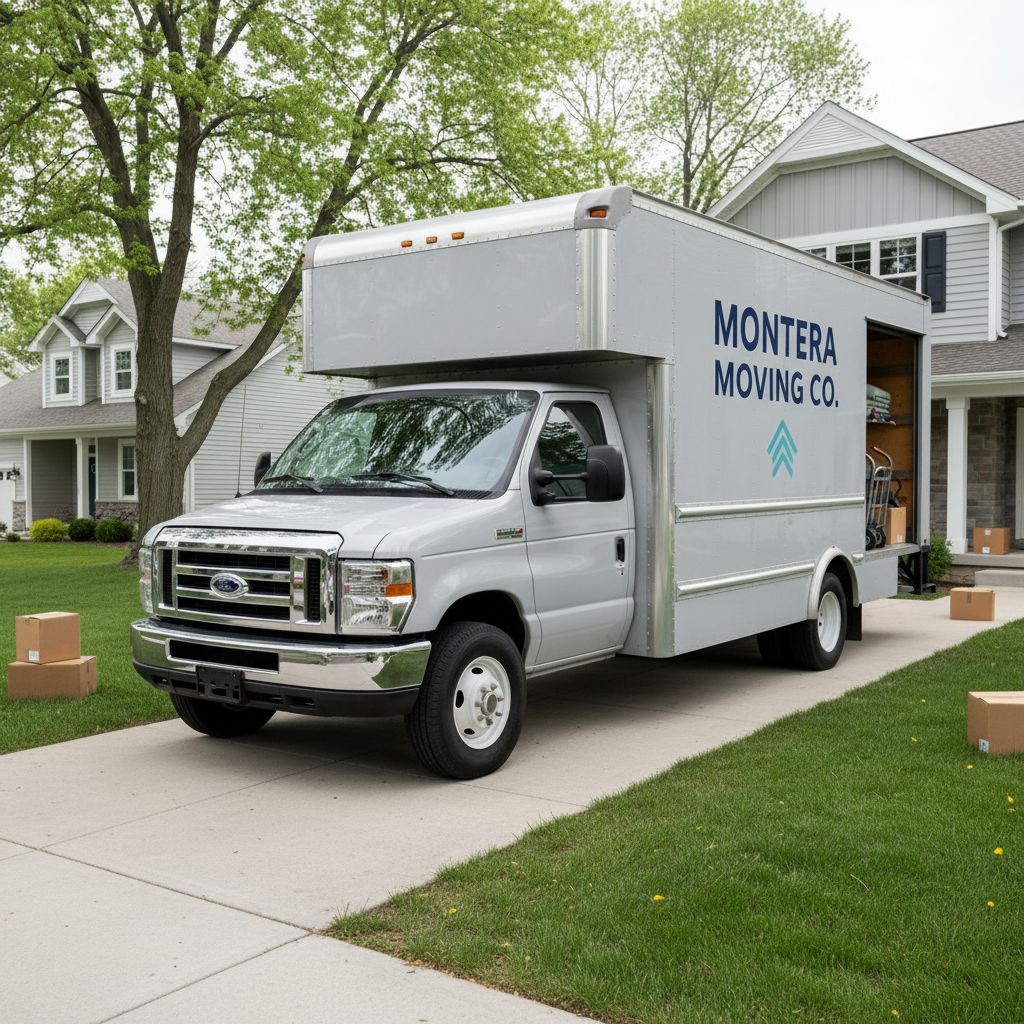 Box truck wrap design - commercial vehicle branding visualization